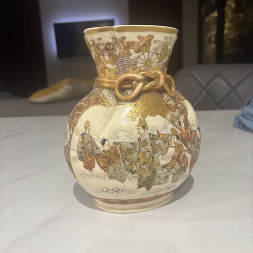 Antique satsuma earthenware - satsuma,