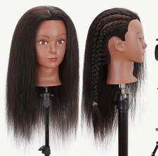 20inch 100% Real Human Black