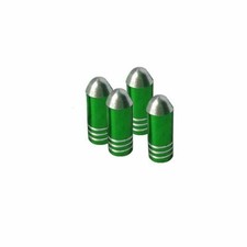Green bullet dust caps car - dust,