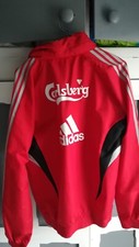 LIVERPOOL Carlsberg  Adidas Rain WINDBREAKER 2008 2009 FOOTBALL Formotion JACKET