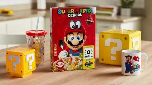 Nintendo super mario cereal - nintendo,