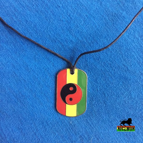 Dog tag rasta ying - ying, yang