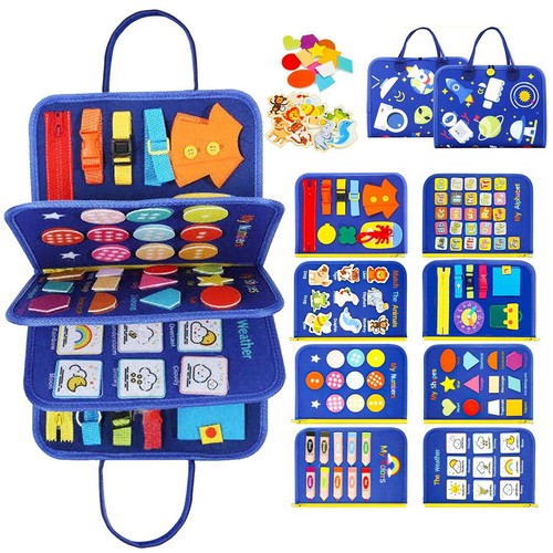 Montessori busy board sensory - board,