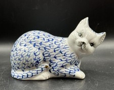 Vintage Blue and White