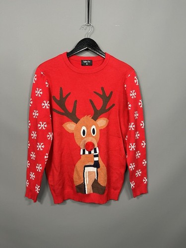 Reindeer christmas jumper - reindeer,