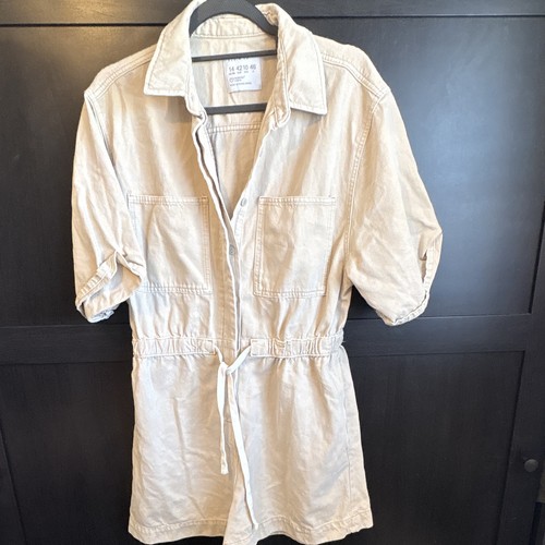 Primark denim collared button - primark,