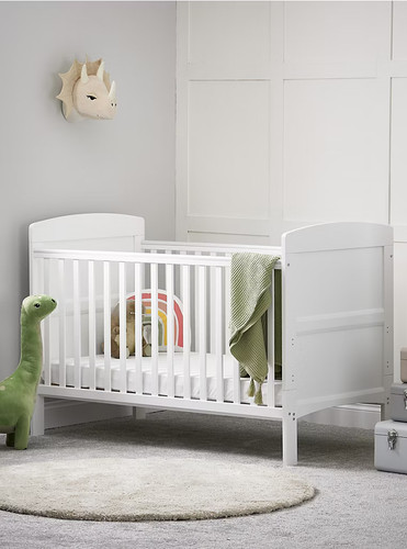 Grace cot bed white safe - grace,