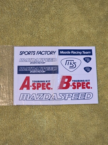 Mazdaspeed decals fd3s rx7 - fd3s,