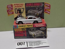 CORGI TOYS  JAMES BOND`S ASTON