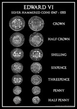 Edward VI Hammered Silver