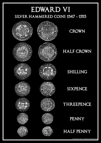 Edward hammered silver - edward, vi