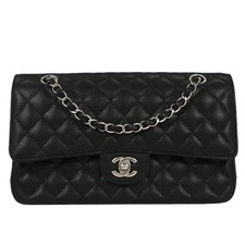 Chanel Black Calfskin Medium