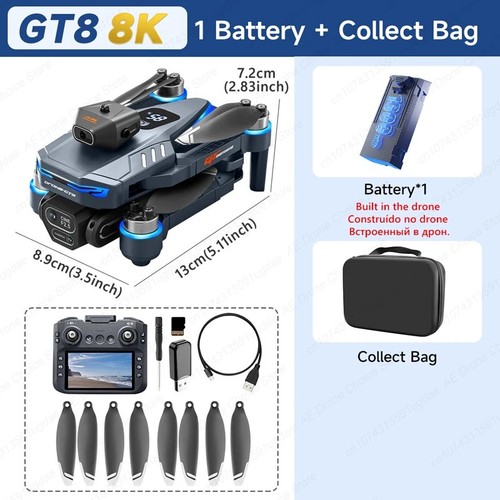 Gt8 drone dual - drone, camera