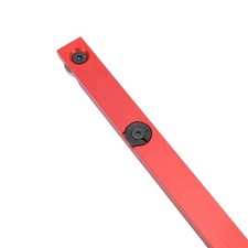 Table Saw Miter Gauge With Micro Adjustable Flip Stop And Extendable Fence For