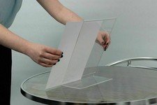 Acrylic Counter Poster Holder