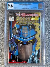 TRANSFORMERS GENERATION 2 MARVEL UK COMIC - CGC GRADED 9.6 - NOVEMBER 1993