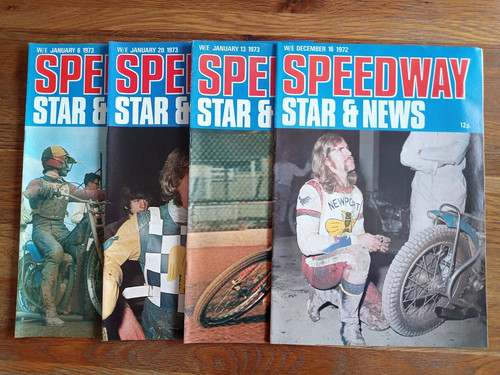 Speedway star magazines - star, x4