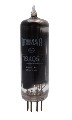 Brimar 19aq5 black - glass, valve