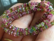 50.25 Carats 9ct gold watermelon Tourmaline necklace pendant charm 9k 375 ?