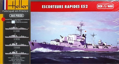 Heller 400 escorteurs - heller, 1/400