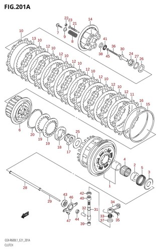 Suzuki genuine clutch spring - suzuki,