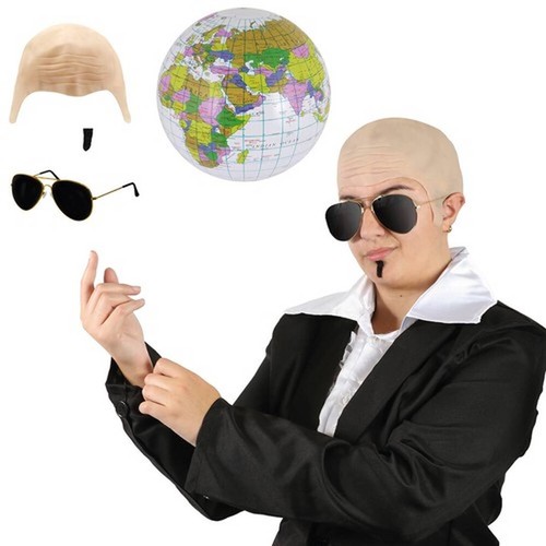 Worldwide costume set bald - costume,