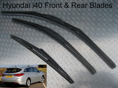 Front rear wiper blades - front,