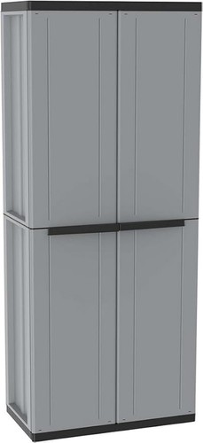 Tall plastic cupboard storage - plastic,