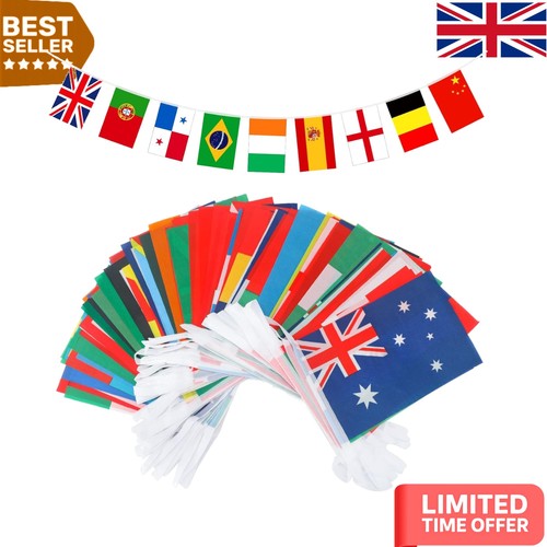 25m international flag - flag, bunting