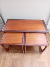 Gplan Astro 'long john' nest of tables