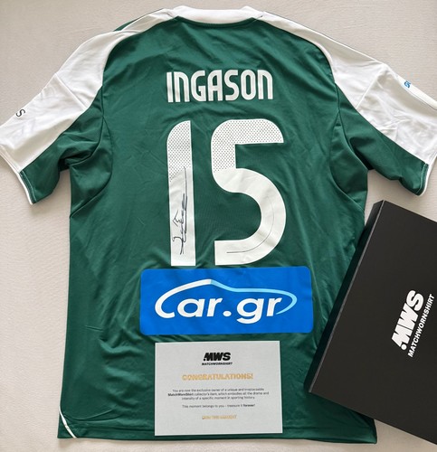 Matchworn shirt panathinaikos - shirt,