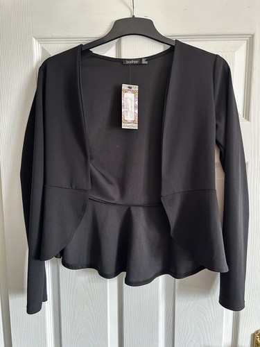 Boohoo peplum edge to - boohoo,