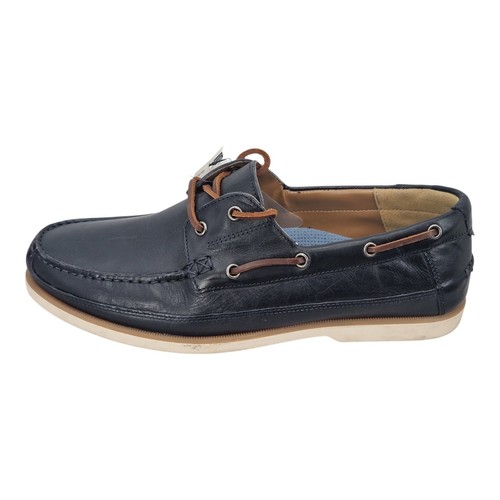 Leather boat men - m&s, men's
