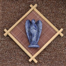 Carved Crystal Guardian Angel