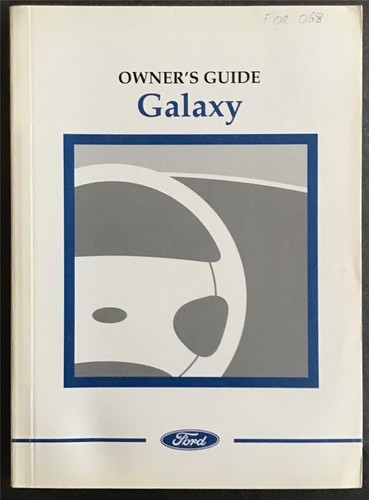 Ford galaxy car owner - ford,