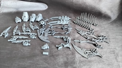 Lego bionicle parts - lego, metallic
