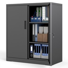 COSTWAY Metal Storage Cabinet