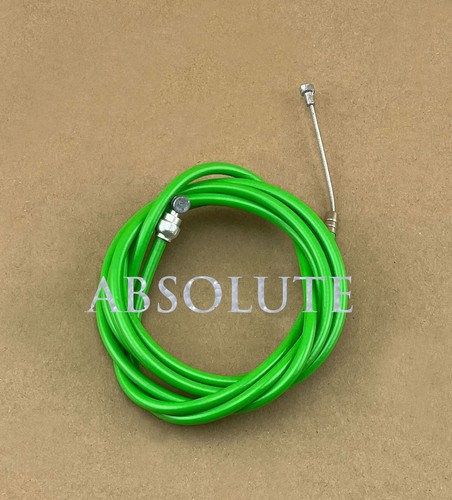 Green brake cable kit housing - green,
