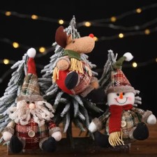 Santa Snowman Reindeer