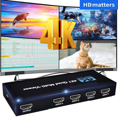 Hdmi 4x1 multi viewer - 4k,
