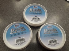 PINFLAIR Bookbinding Glue, Book Binding, 3 x 120g Tubs With Free Glue Spreader