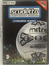 Scudetto CHAMPIONSHIP Manager Season 03/04 Football PC Computer CD -