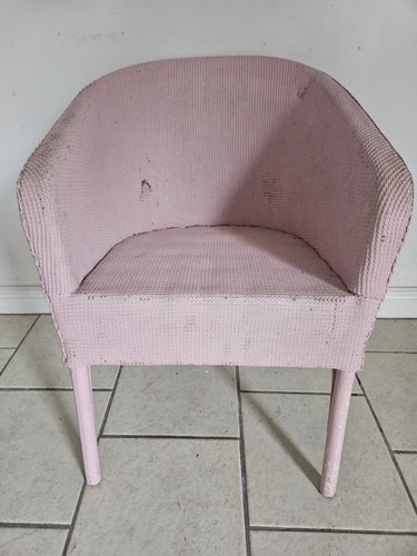 Vintage white lloyd loom - white, or