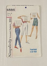 1950s Vintage Simplicity 4886