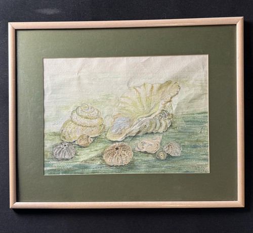 Vintage original signed oil - original,
