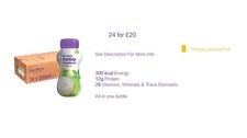 Fortisip Plant Based Nutritional Drinks x24 Mango & Passionfruit EXP 05/26