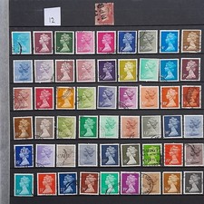 Machin stamps starter - stamps, 54