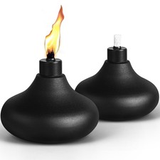2 PCS Metal Table Top Torches