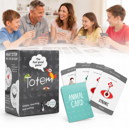 Totem graphic game cards - graphic,