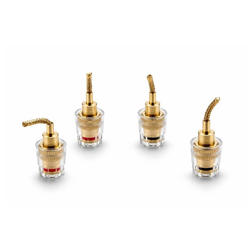 4pcs 4mm hifi cable - 4pcs,